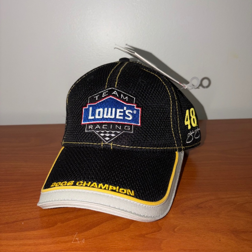 Chase Authentics Jimmie Johnson 48 Team Lowes Racing 2006 Champion Hat NWT